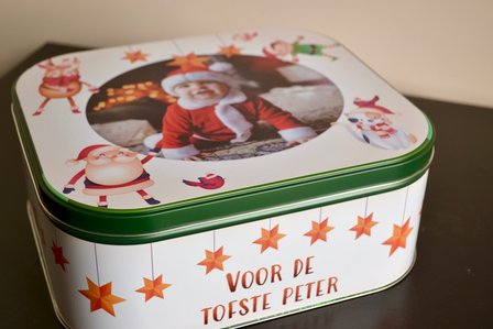 Koekjesdoos kerst baby ster 2020