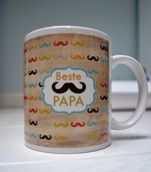 Tas Beste Papa snor