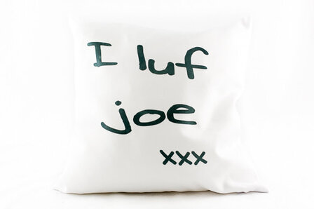 Kussen I luf joe
