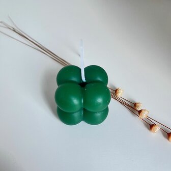 Bubble Candle Klein GROEN