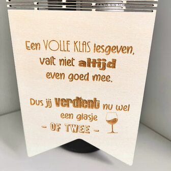 Wijnlabel VOLLEKLAS