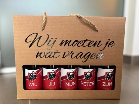 BIERKARTON PETER ZIJN