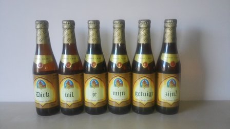 Bier wil jij mijn getuige zijn