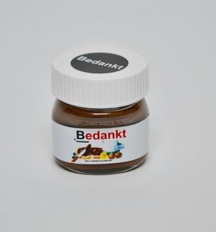 Nutella Bedankt