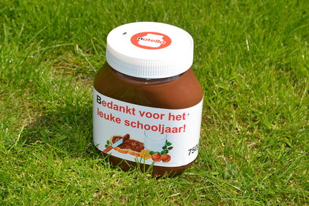 NUTELLA 900gr Bedankt juf