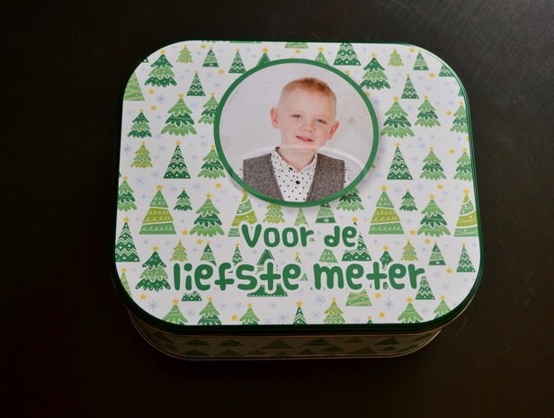 Koekjesdoos kerst groen 2019