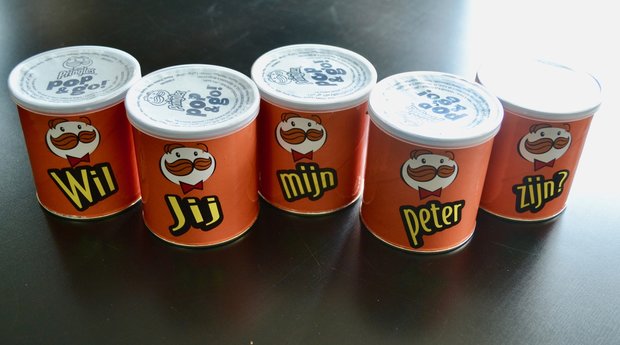 PRINGLES WIL JIJ MIJN PETER ZIJN