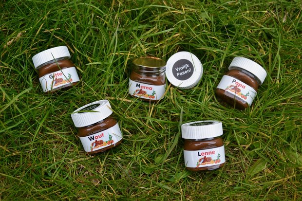 Nutella set van 5 potjes