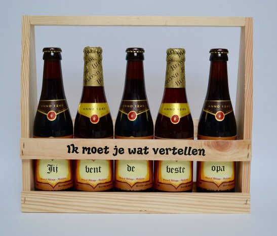 BIERKRAT VERTELLEN