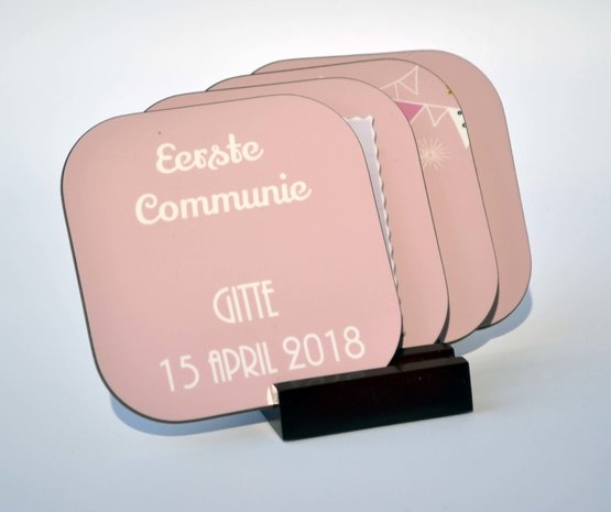 Onderzetters Communie GITTE 2018