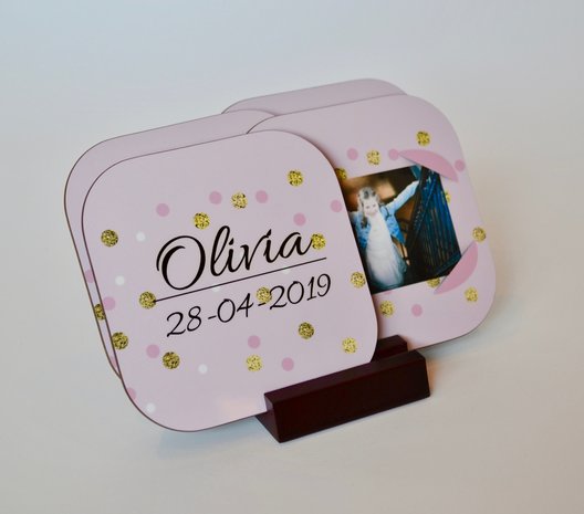 Onderzetters Communie OLIVIA 2019