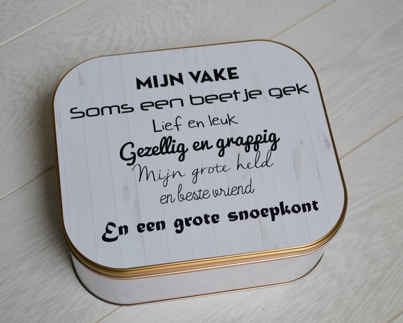 Koekjesdoos Vake