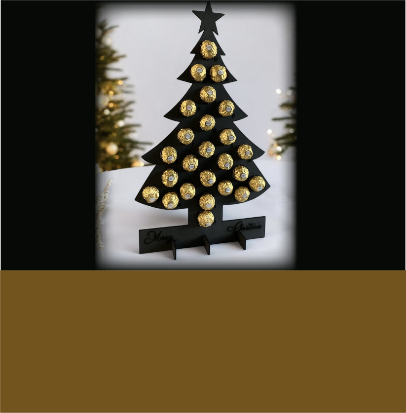 Aftelkalender met Ferrero Rochers