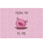 Puzzel pig time