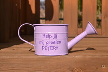 Paarse gieter peter
