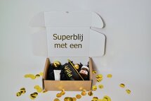 Geschenkbox Superblij met een....