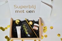 Geschenkbox Superblij met een....