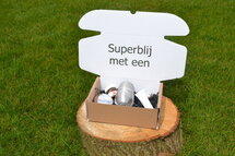 Geschenkbox Superblij met een....