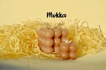 Bubble Candle groot MOKKA