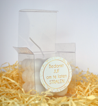 Juf Geschenk Bubble Candle