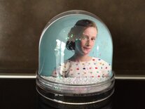 SNOWGLOBE Eigen Foto