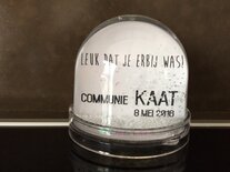 SNOWGLOBE Eigen Foto