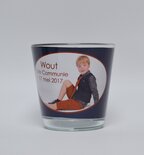 Theelichthouder Wout blauw
