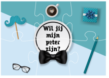 Puzzel rechthoek peter worden bril