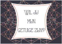 Puzzel rechthoek getuige zijn geo