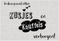 Puzzel kusjes en knuffels