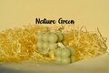 Bubble Candle groot NATURE GREEN