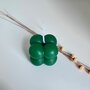 Bubble Candle Klein GROEN