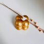 Bubble Candle Klein BLINKEND GOUD