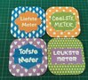 Onderzetters meter retro