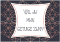 Puzzel rechthoek getuige zijn geo
